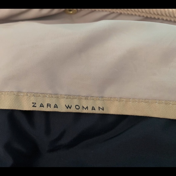 Zara Women Quilted Tan Jacket - Picture 4 of 5